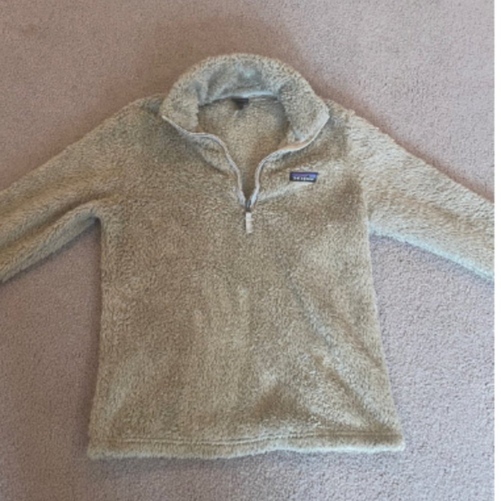 Womens patagonia Sherpa fleece half zip